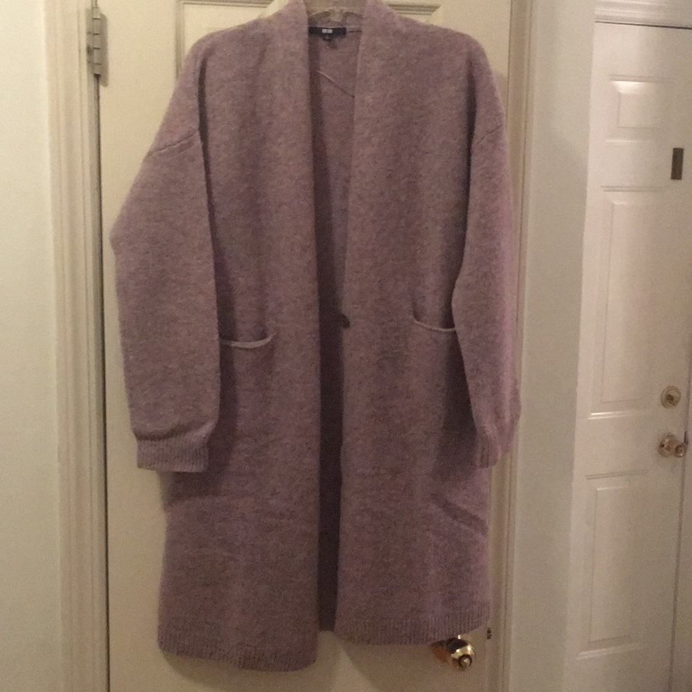 Uniqlo Wool Long Cardigan